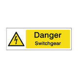 Danger Switchgear Safety Sign | Safety-Label.co.uk