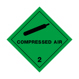 Compressed Air 2 Sticker | Safety-Label.co.uk