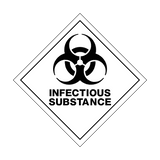 Infectious Substance Sticker | Safety-Label.co.uk