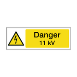 11 kV Label | Safety-Label.co.uk
