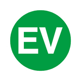 EV Vehicle Sign | Safety-Label.co.uk