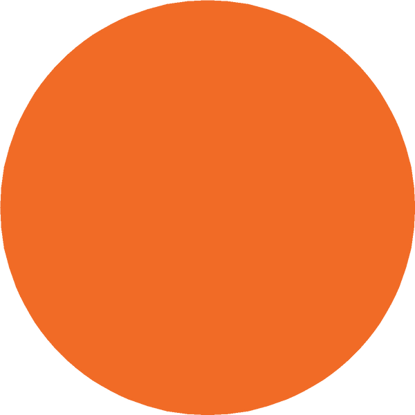 Orange Sticky Dots | Safety-Label.co.uk