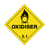 Oxidiser 5.1 Sticker | Safety-Label.co.uk