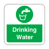 Drinking Water Floor Graphics Sticker | Safety-Label.co.uk
