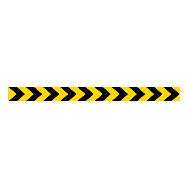 Arrow Chevron Floor Marking Strip | Safety-Label.co.uk