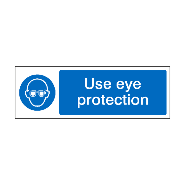 Use Eye Protection Label | Safety-Label.co.uk