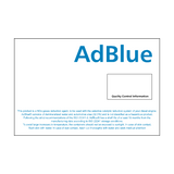 AdBlue IBC Container Sticker | Safety-Label.co.uk