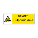 Sulphuric Acid Hazard Sign | Safety-Label.co.uk
