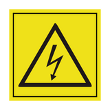 Electrical Hazard ISO 11684 Label | Safety-Label.co.uk