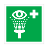 Eyewash Station Symbol Sign | Safety-Label.co.uk