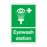 Eyewash Station Sticker | Safety-Label.co.uk