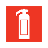 Fire Extinguisher Symbol Safety Sticker | Safety-Label.co.uk