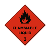 Flammable Liquid 3 Label | Safety-Label.co.uk