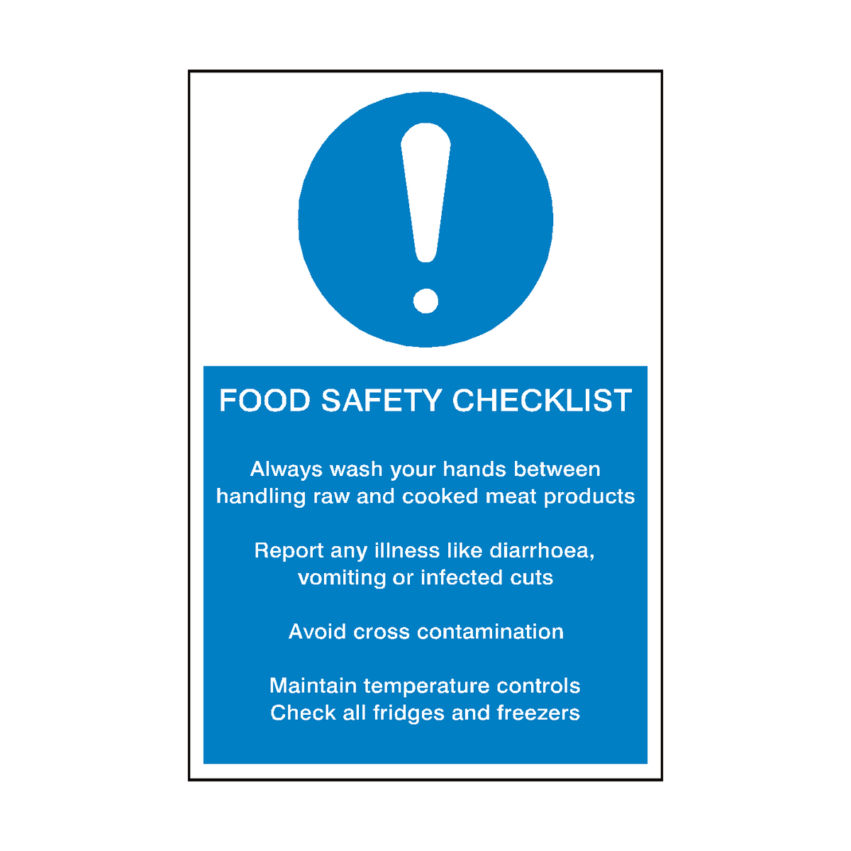 V Safety Food And Drink Not Allowed In This Area - Portrait 150 X