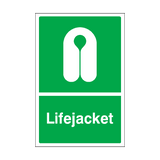 Lifejacket Sticker | Safety-Label.co.uk