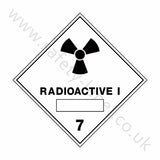 Radioactive i 7 Sign | Safety-Label.co.uk