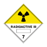Radioactive III 7 Label | Safety-Label.co.uk