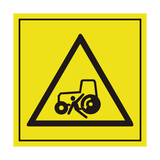 Stay Clear Of Tractor ISO Label | Safety-Label.co.uk