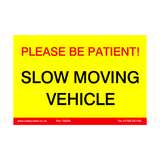 Slow Moving Vehicle HGV Sticker | Safety-Label.co.uk