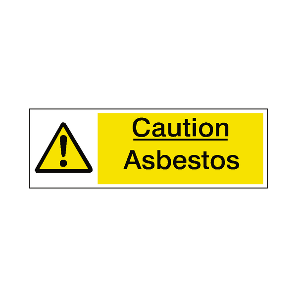 Asbestos Sign | Safety-Label.co.uk