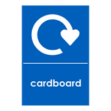 Recycling Cardboard Sign | Safety-Label.co.uk