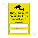 CCTV Sticker | Safety-Label.co.uk