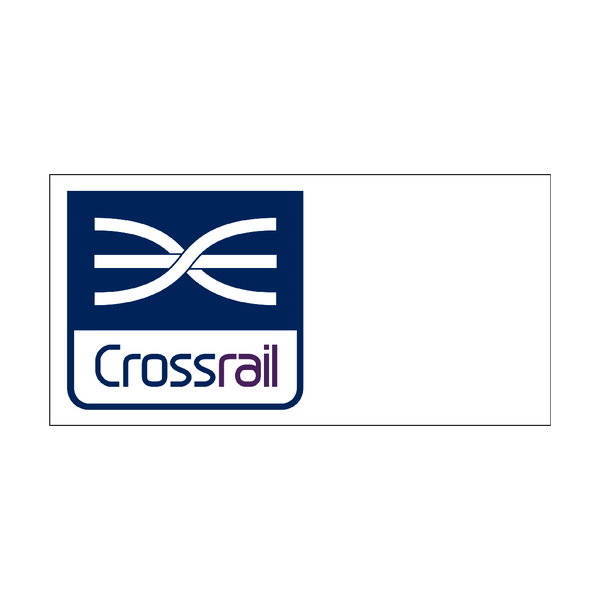 CrossRail Site Identifier Sign | Safety-Label.co.uk