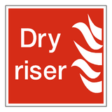 Dry Riser Sign | Safety-Label.co.uk
