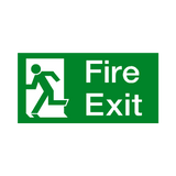 Fire Exit Sign Left | Safety-Label.co.uk