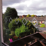 Frosted Window Film Diamond | Safety-Label.co.uk