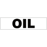 Oil Legal Lettering Sticker | Safety-Label.co.uk