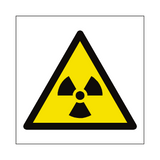Radioactive Material Symbol Sign | Safety-Label.co.uk
