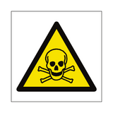 Toxic Material Hazard Symbol Sign | Safety-Label.co.uk