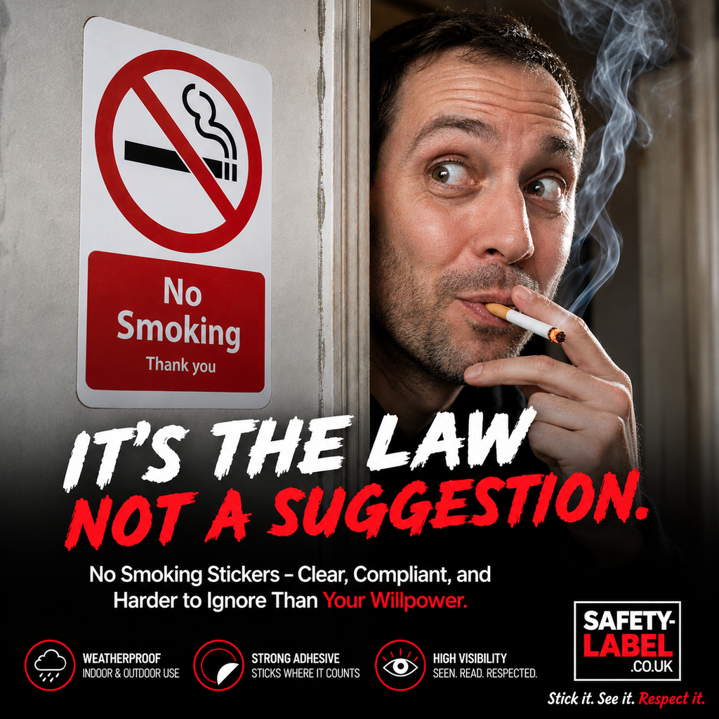 No Smoking Stickers: Understanding the UK Smoking Law