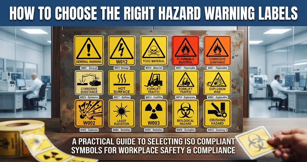 How to Choose the Right Hazard Warning Labels - Safety-label.co.uk
