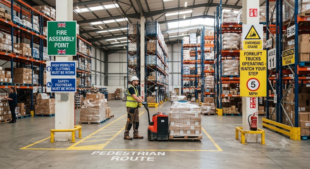 What safety signs does every warehouse need? - Safety-label.co.uk