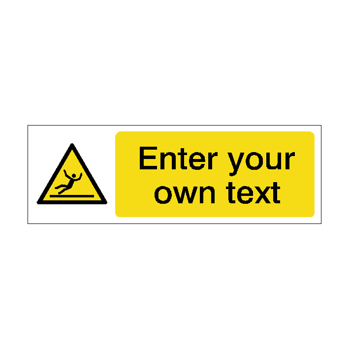 Slippery Floor Custom Sign | Safety-Label.co.uk