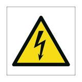 Standard Electric Danger Sticker | Safety-Label.co.uk