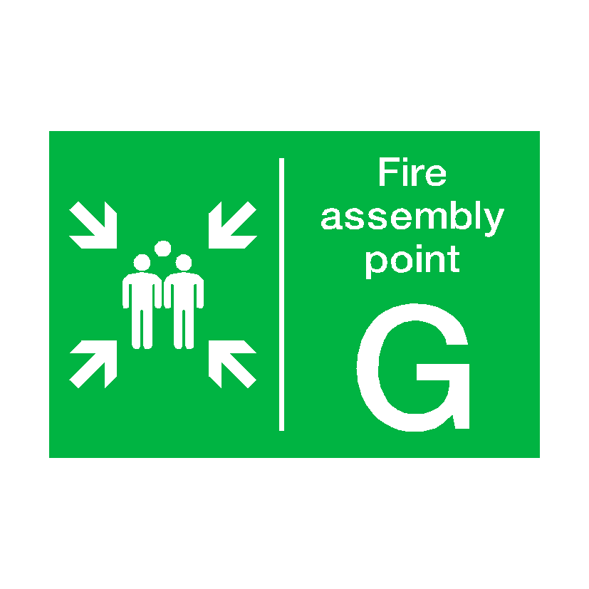 Fire Assembly Point G Sign | Safety-Label.co.uk