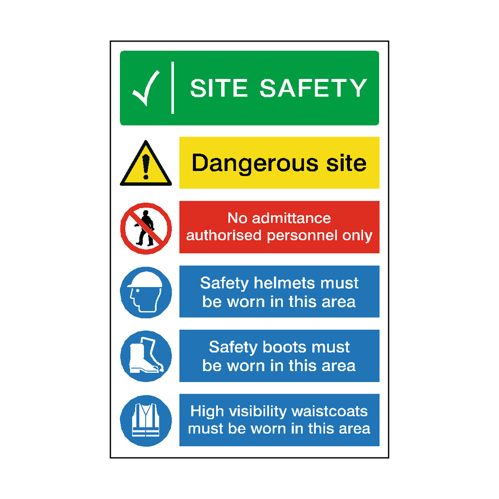 Site Entrance Sign | Safety-Label.co.uk
