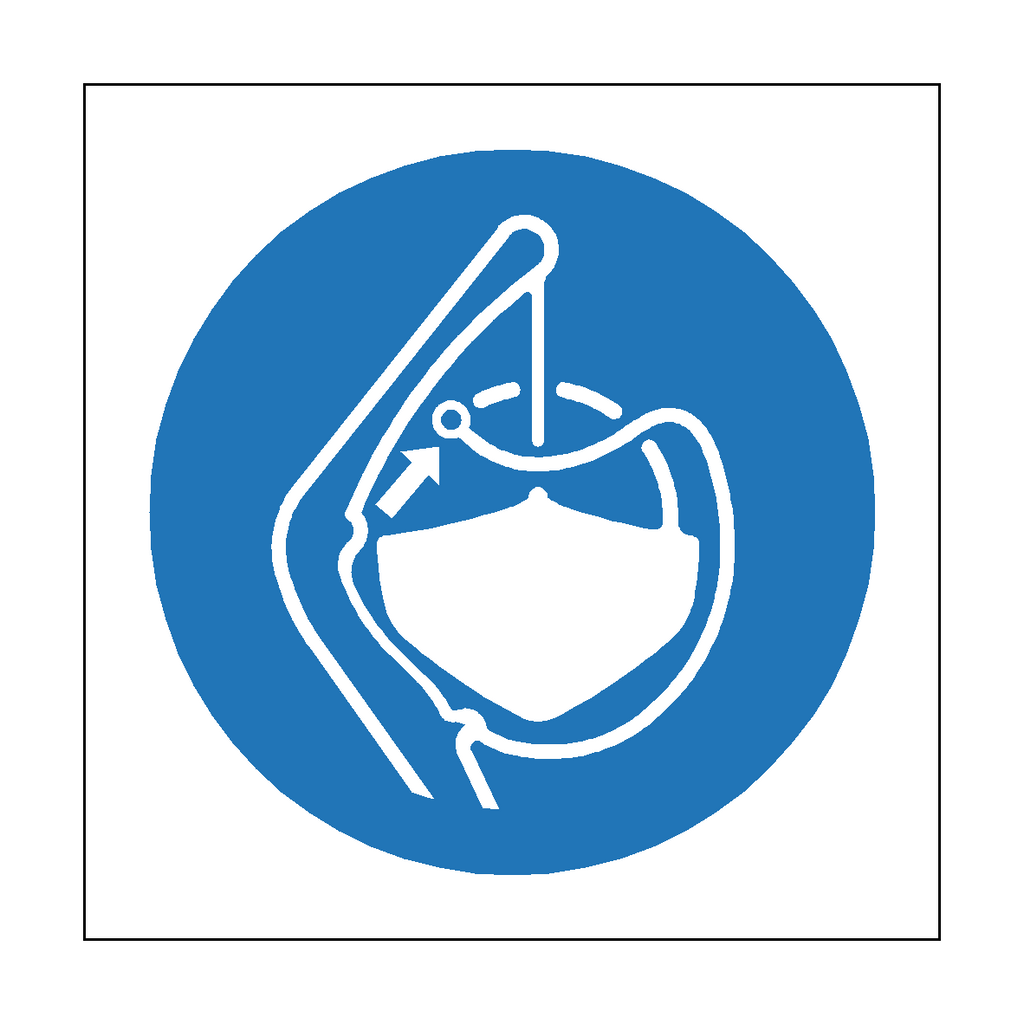 Release Lifeboat Gripes In Launch Sequence Symbol Label | Safety-Label.co.uk