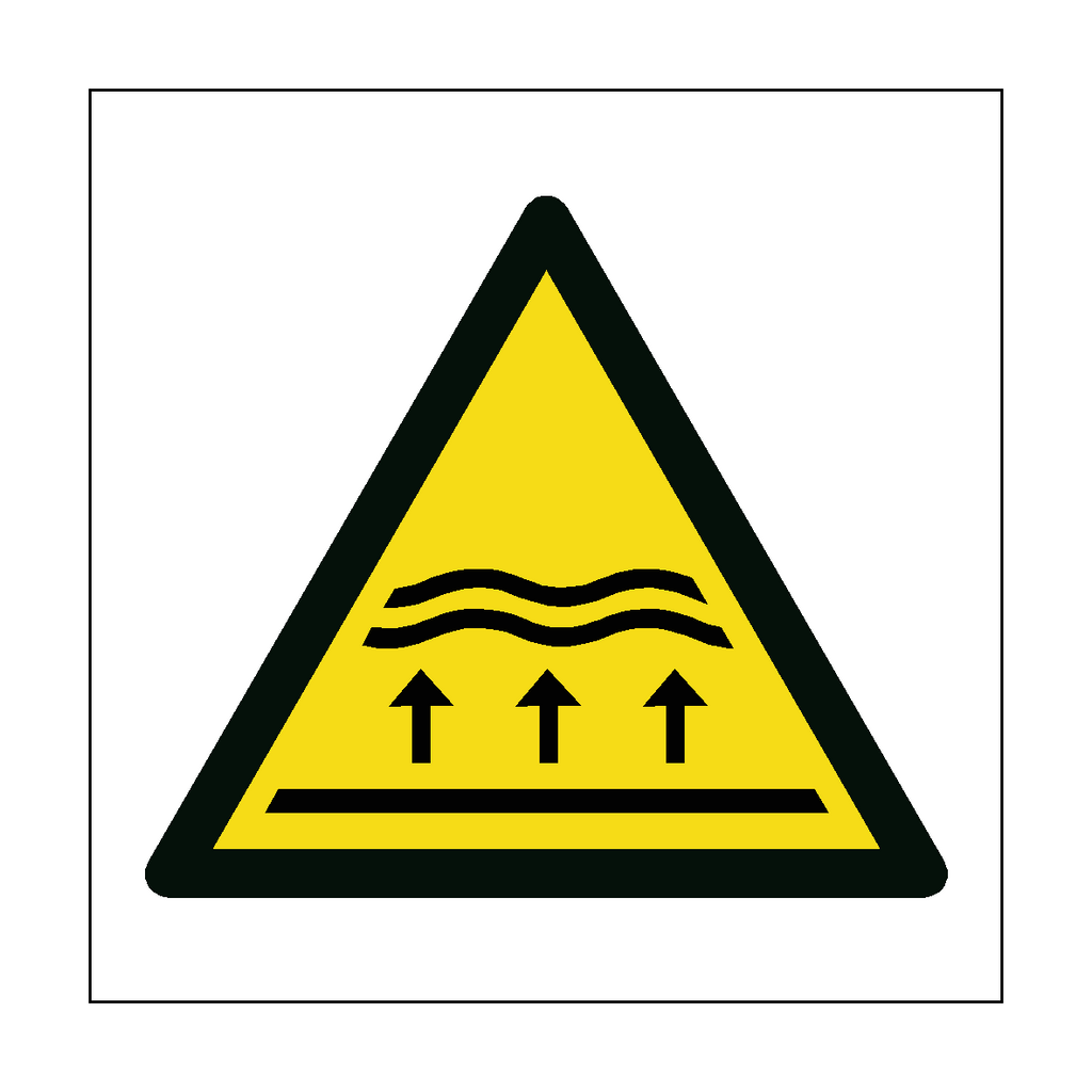 Flood Zone Hazard Symbol Sign | Safety-Label.co.uk