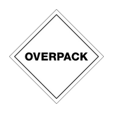 Overpack Sticker | Safety-Label.co.uk