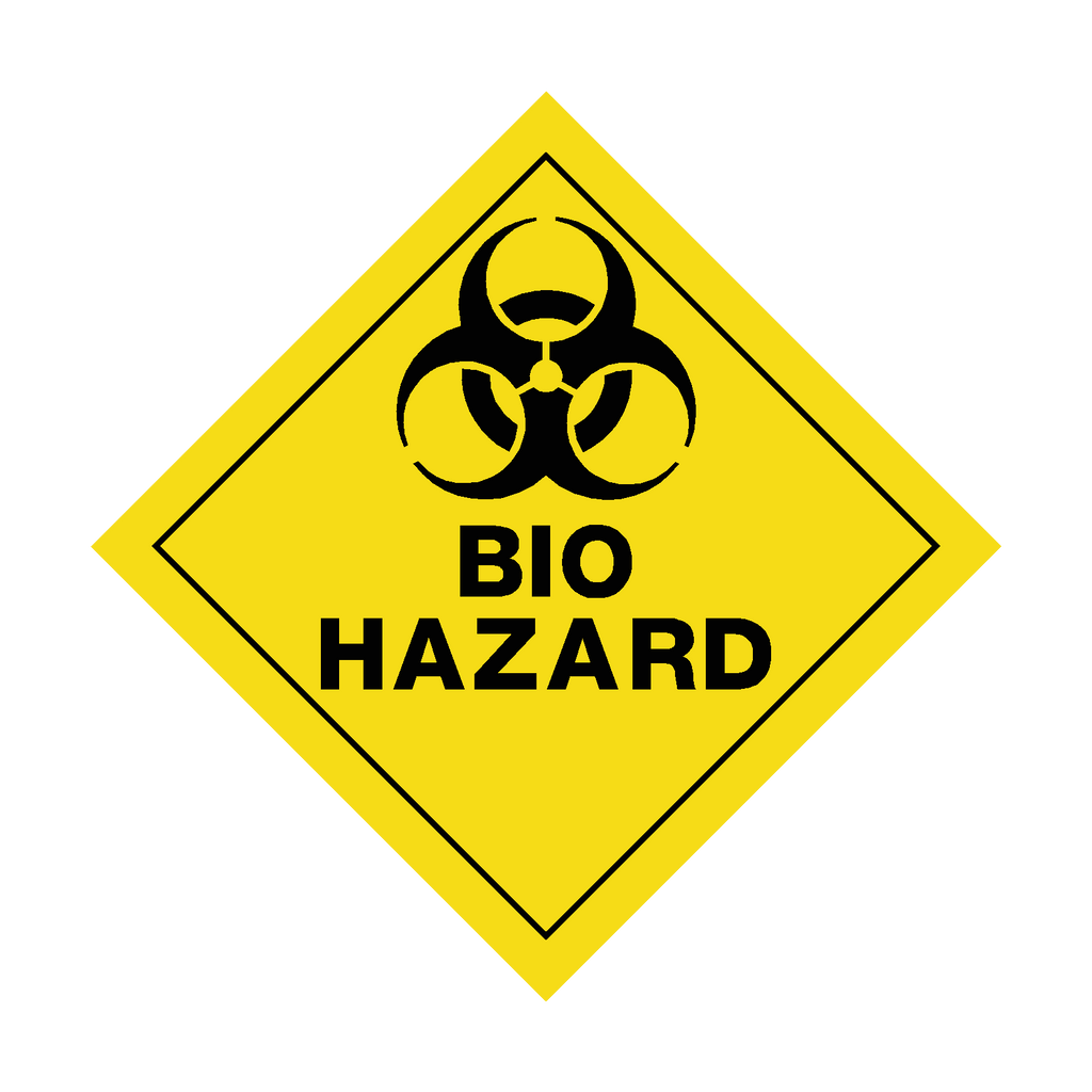Biohazard Sticker