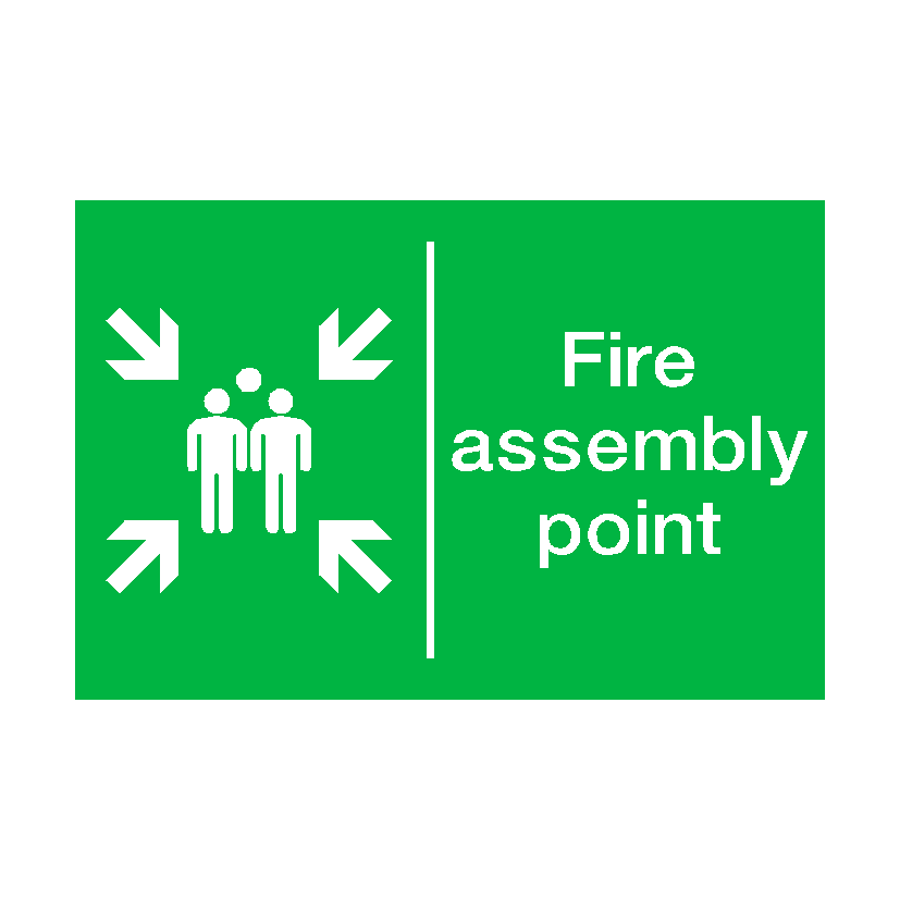 General Fire Assembly Point Sign | Safety-Label.co.uk