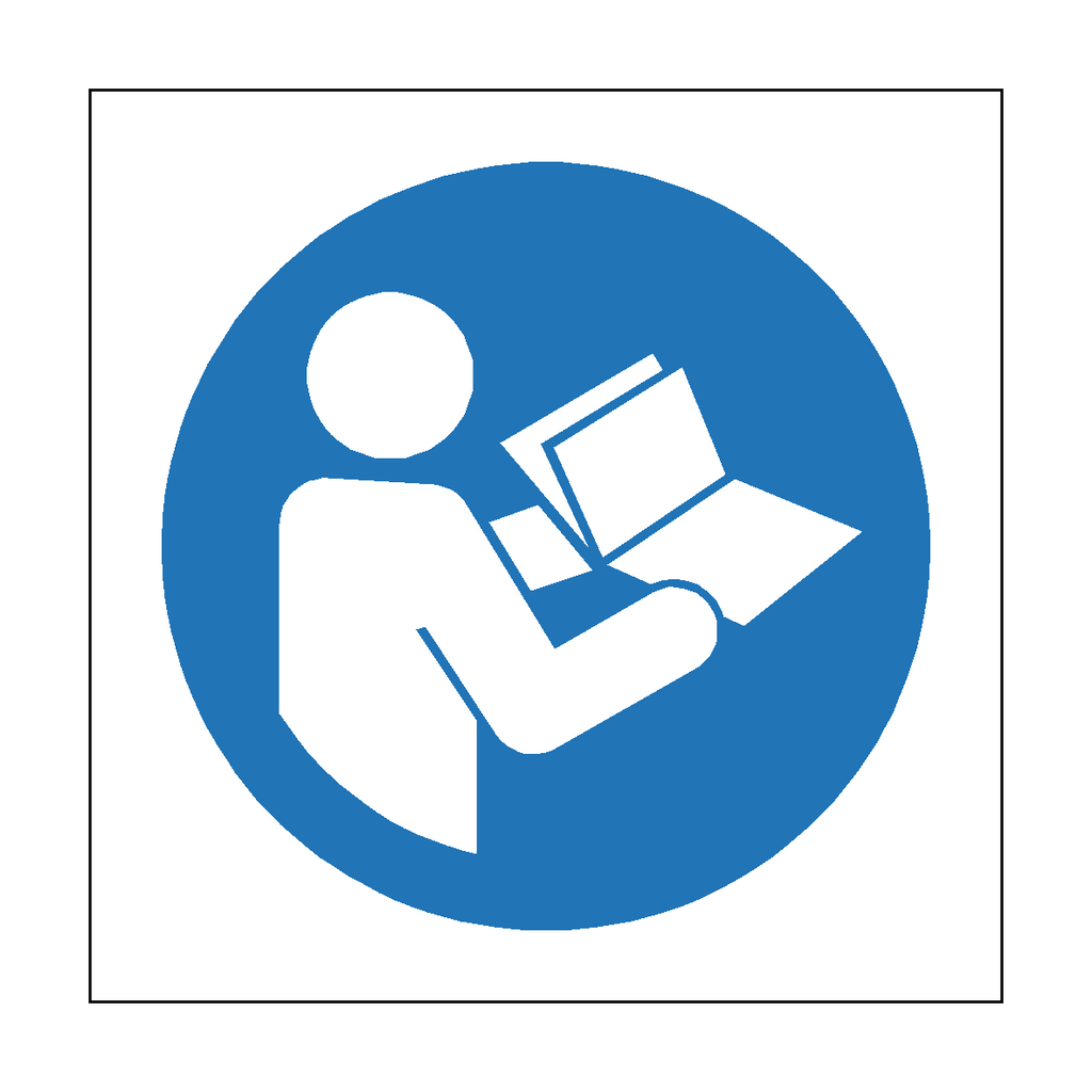 Refer To Instructions Symbol Label