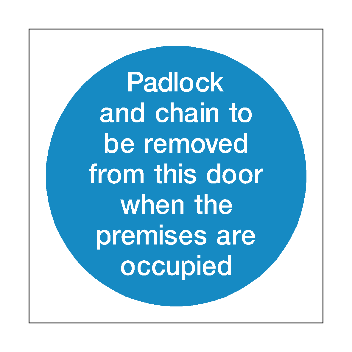 Remove Lock Sign Padlock Removed Sign
