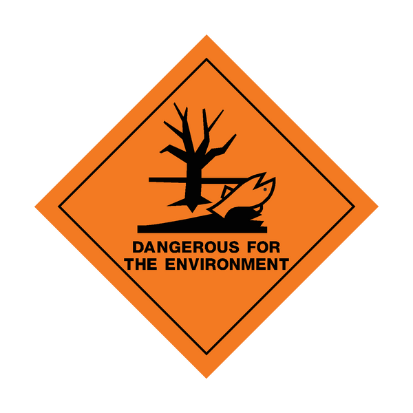 Dangerous For The Environment Sticker | Safety-Label.co.uk