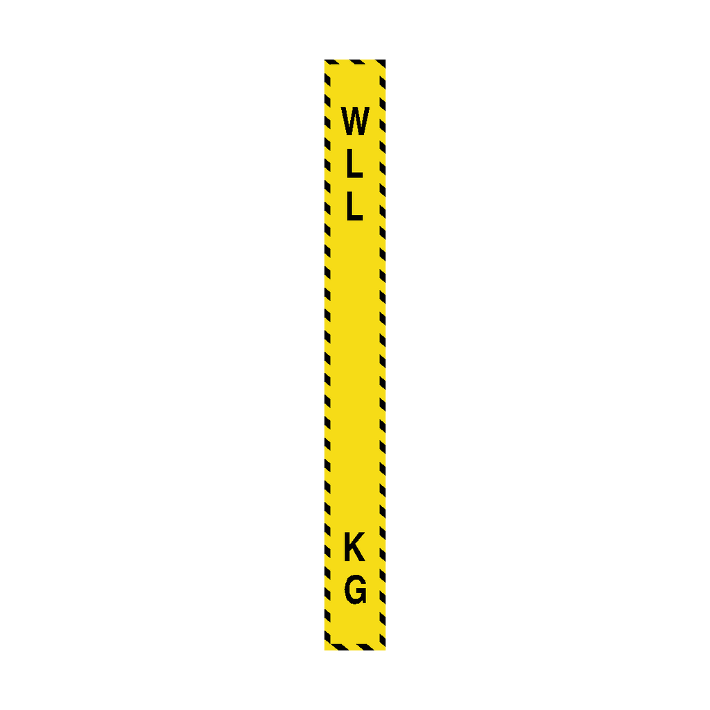 W.L.L Label Kg Vertical