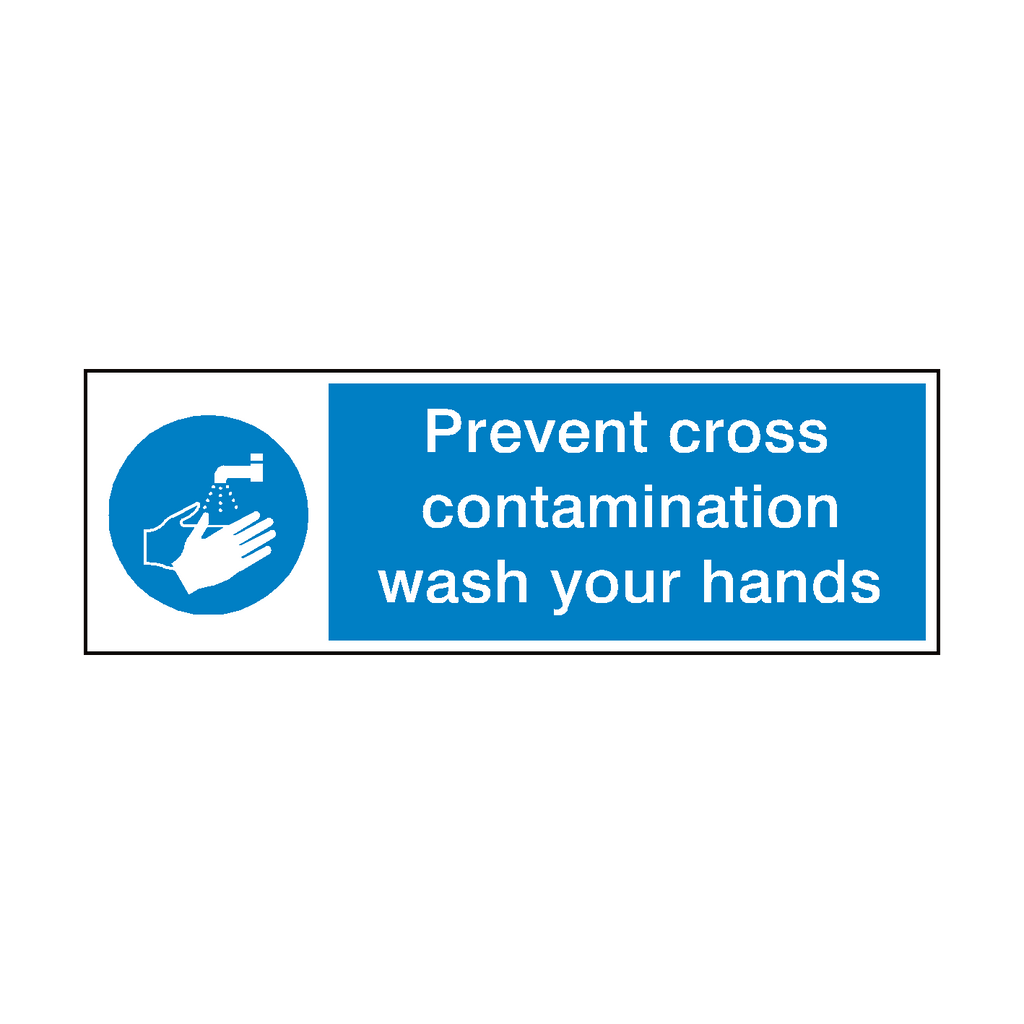 Prevent Cross Contamination Sticker | Safety-Label.co.uk